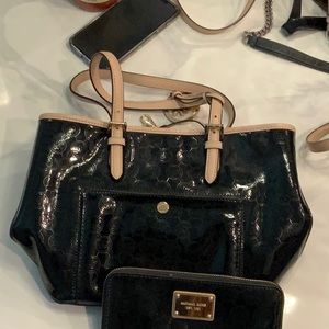 Michael Kors purse and wallet